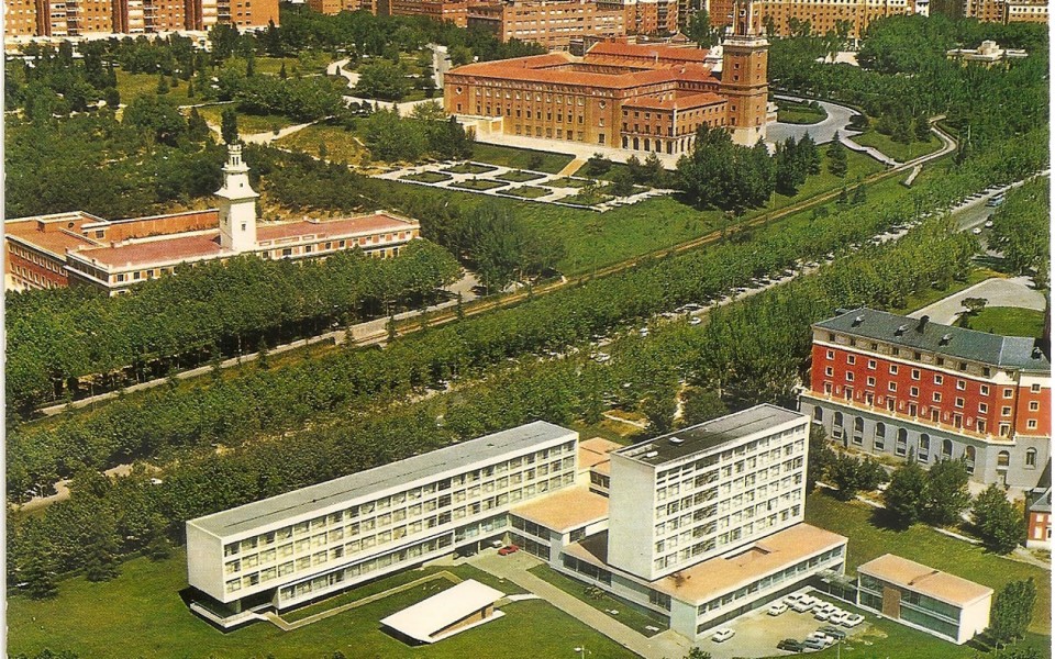 A Casa do Brasil na cidade universitária de Madri, Espanha