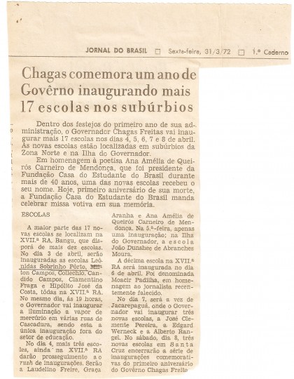 Jornal do Brasil 31/3/72